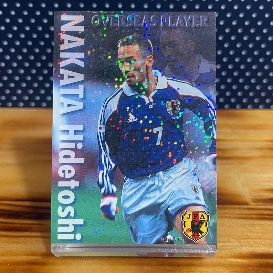 激レア】キラ 日本代表 中田英寿 Jリーグチップス プロモ カード