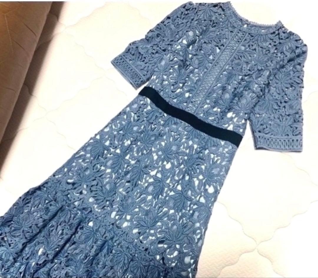 セルフォードcelfordケミカルレースワンピースドレス石原さとみ佳子様