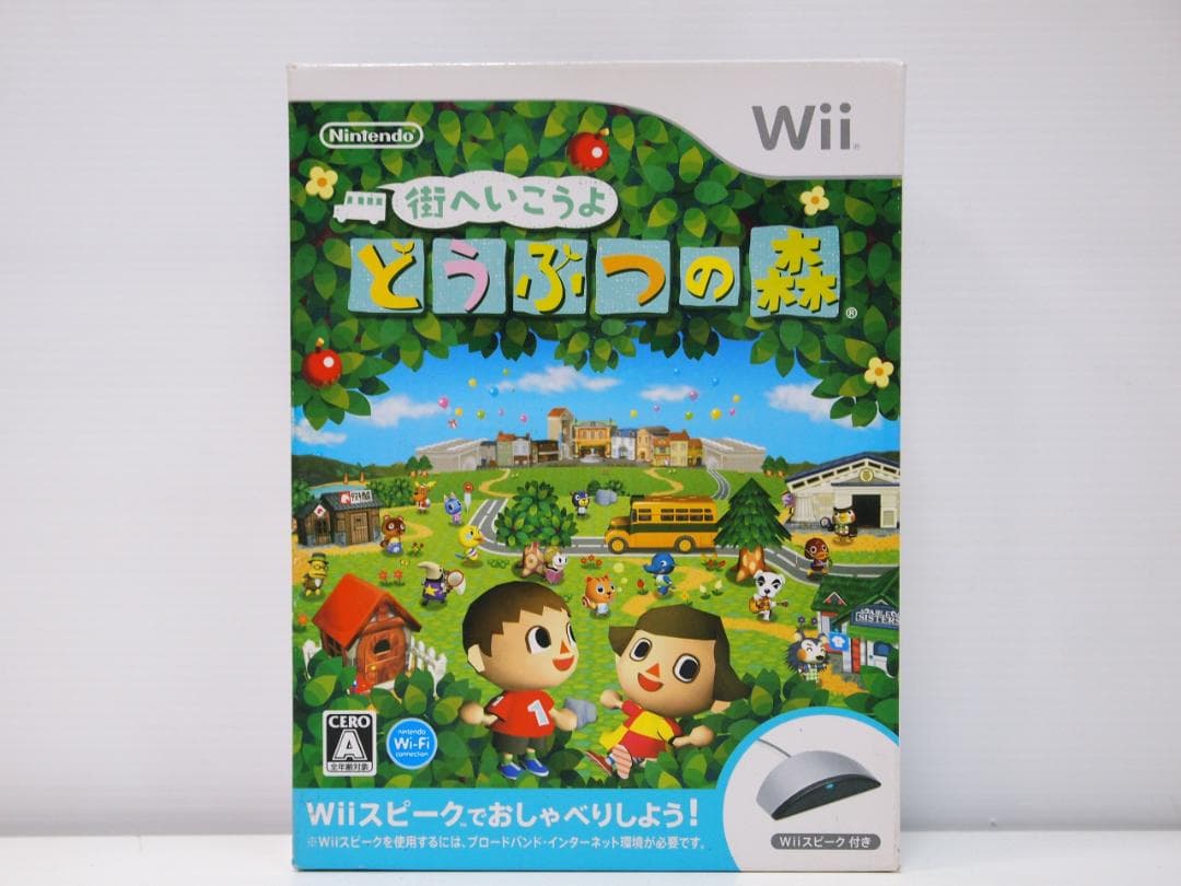 未使用品！街へいこうよ どうぶつの森 Wii スピーク 同梱 RVL-RFUUJ