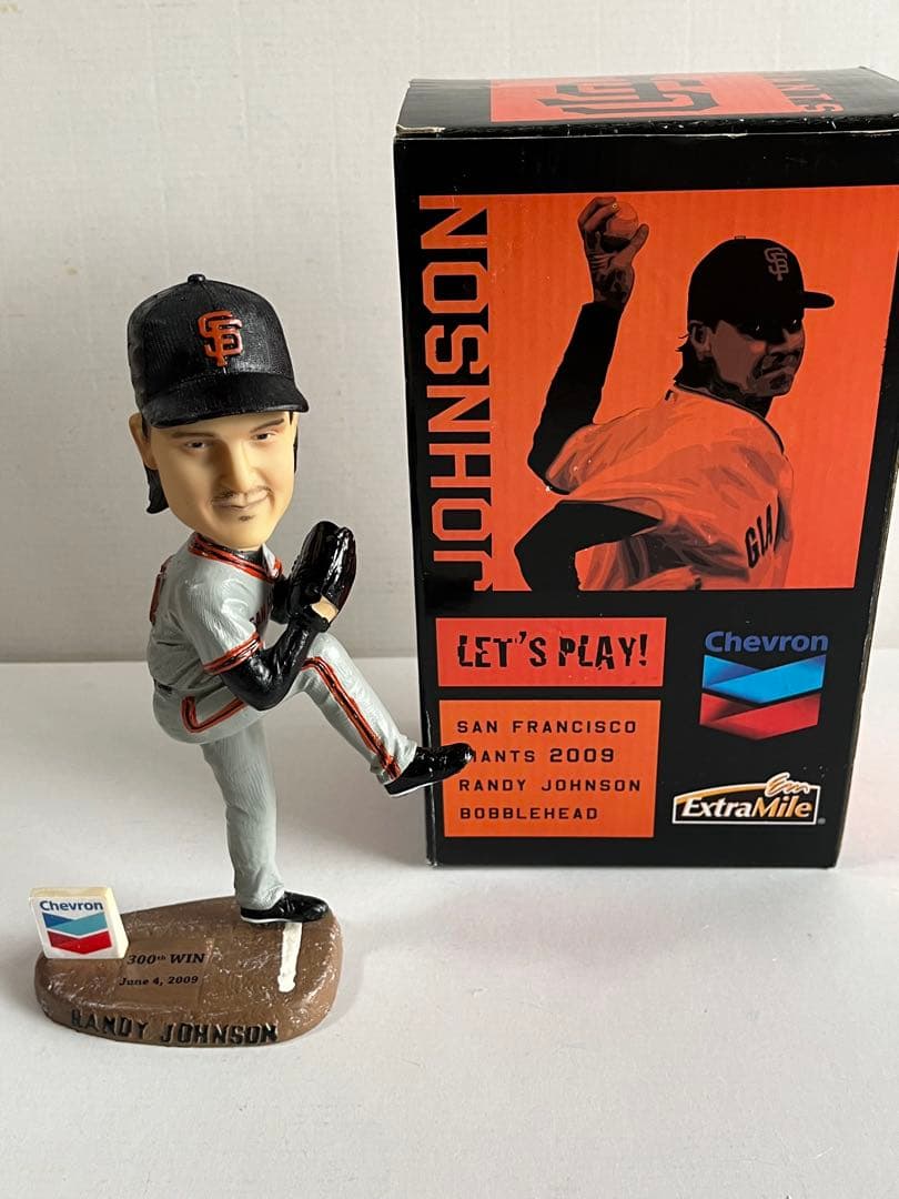 SFジャイアンツ　2009年　球場配布　 ランディ・ジョンソン　ボブルヘッド SFジャイアンツ 2009年 球場配布 ランディ・ジョンソン ボブルヘッド