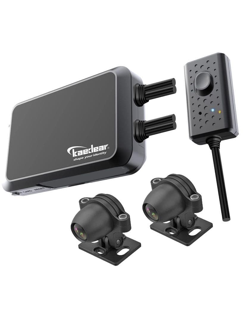 510118 処分中！Kaedear バイク用 ドライブレコーダー Kaedear（カエディア） バイク ドラレコ スマートレコードディスプレイ