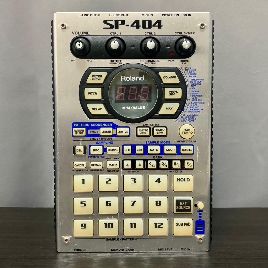 初代 Roland SP-404 メモリーカード付き 動作確認済 Roland SP-404SX Sampling Workstation | zZounds