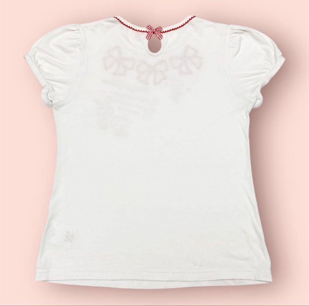 メゾピアノ140 ベリエちゃん Tシャツ 平成レトロ 女児 Y2K 夏物 00s