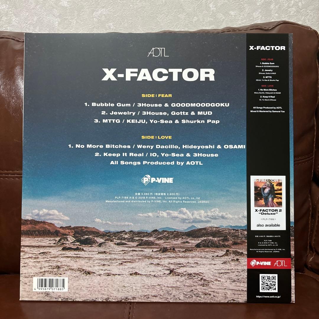 KANDY TOWNレコード AOTL X-FACTOR LP - メルカリ