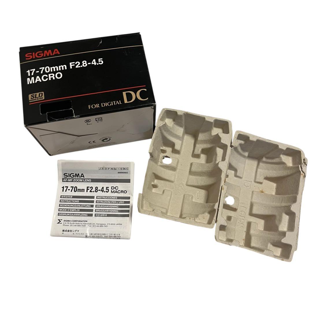 ✨大評判神レンズ♪SIGMA 17-70mm f2.8-4.5 キヤノン用✨