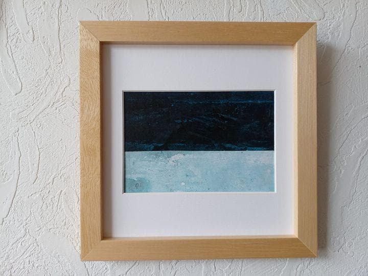 □ 画家本人出品 BU-ZONE 2022 10 L判サイズ □