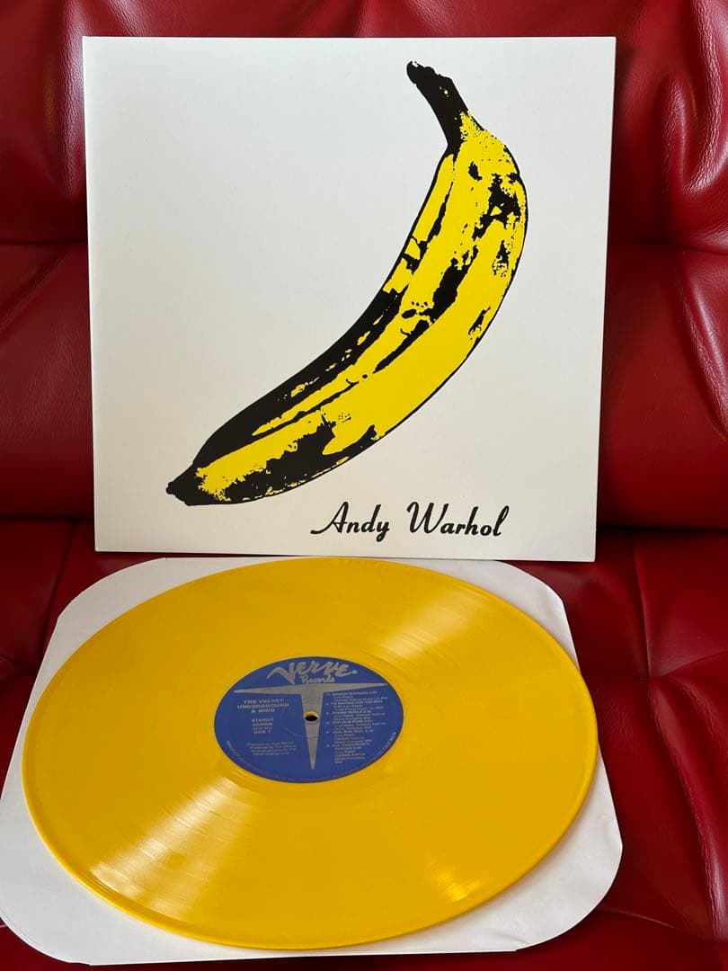 ヴェルヴェット・アンダーグラウンド&ニコ イエローLP アンディ