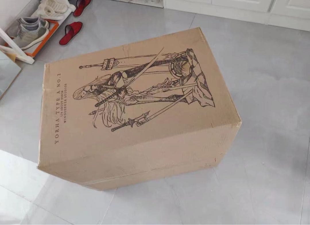 ニーア オートマタ A2 1/4 ガレージキット ガレキ スタチュー ②④