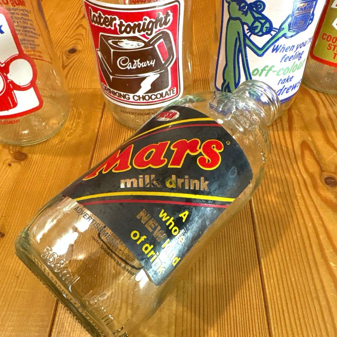 1986年 イギリス アドバタイジング 牛乳瓶 ￼ピンクパンサー キットカット