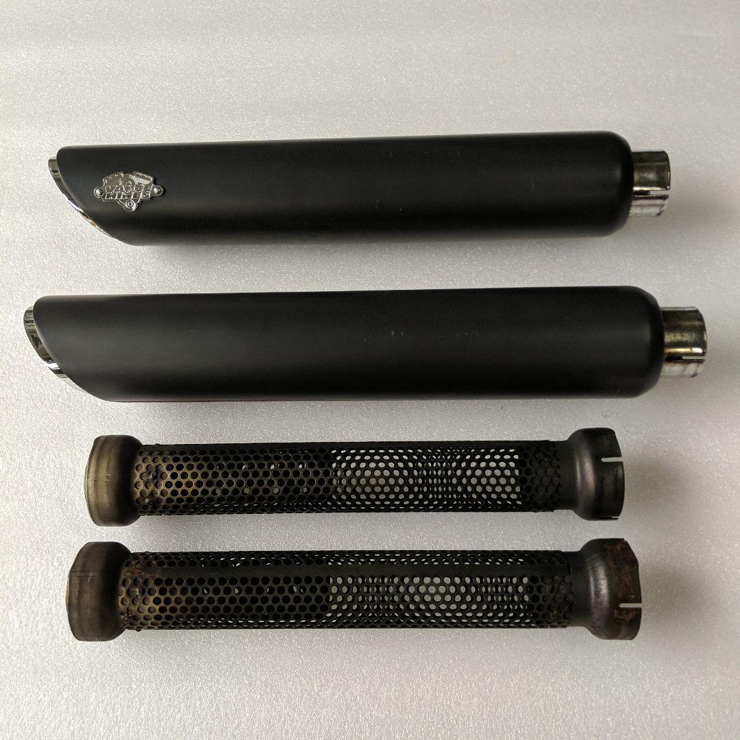 バンス＆ハインズ　スリップオンマフラー　ハーレーダイナ用　消音バッフル付 ダイナ(DYNA) バンス＆ハインズ)マフラー｜ハーレーカスタムパーツ専門店