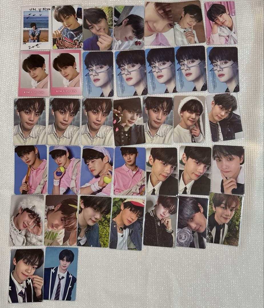 ZEROBASEONE トレカ ギュビン まとめ売り 37枚 おまけ缶バッチ - メルカリ