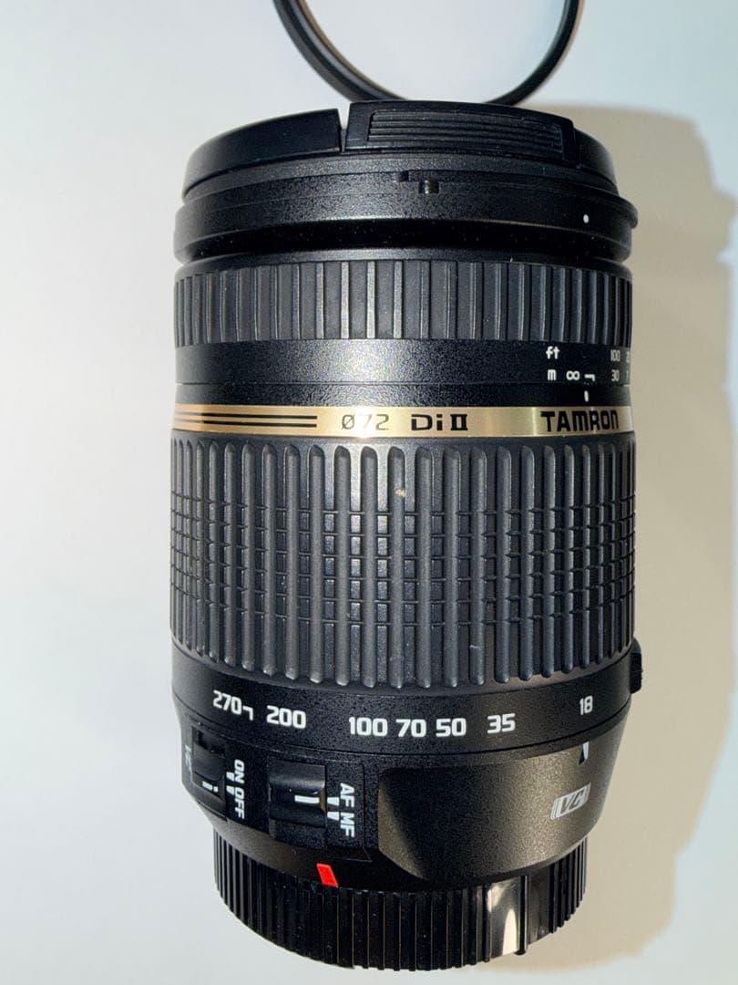 TAMRON 18-270mm f/3.5-6.3 ズームレンズ　フィルム付き