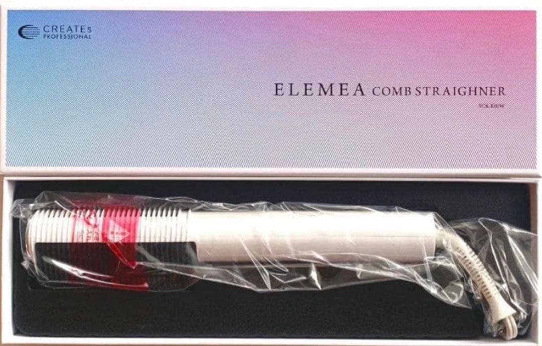 ヘアアイロン CREATE's ELEMEA COMB STRAIGHTENER エレメアコームストレイナー