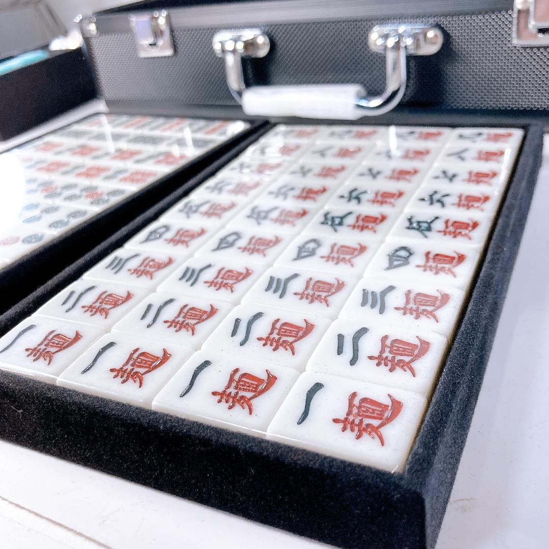 未開封】第一弾 日清食品 日清牌 カップヌードルクエスト 麻雀牌フル