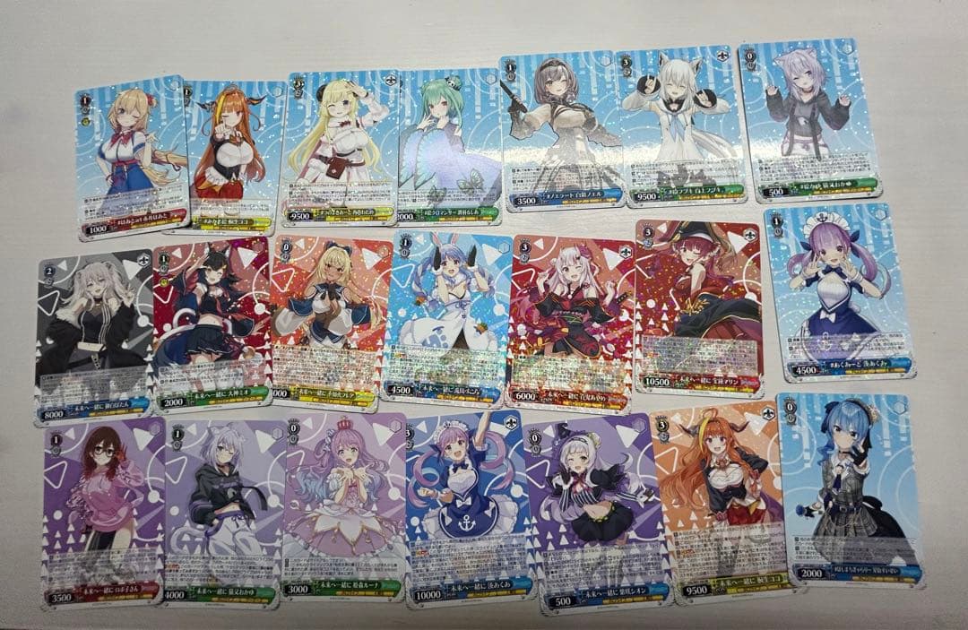 ホロライブ ヴァイシュツバルツ Reバース サイン入りカード - メルカリ