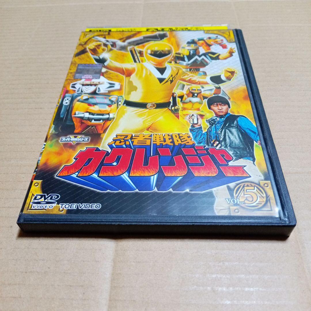 DVD 忍者戦隊カクレンジャー レンタル版第5巻 - メルカリ