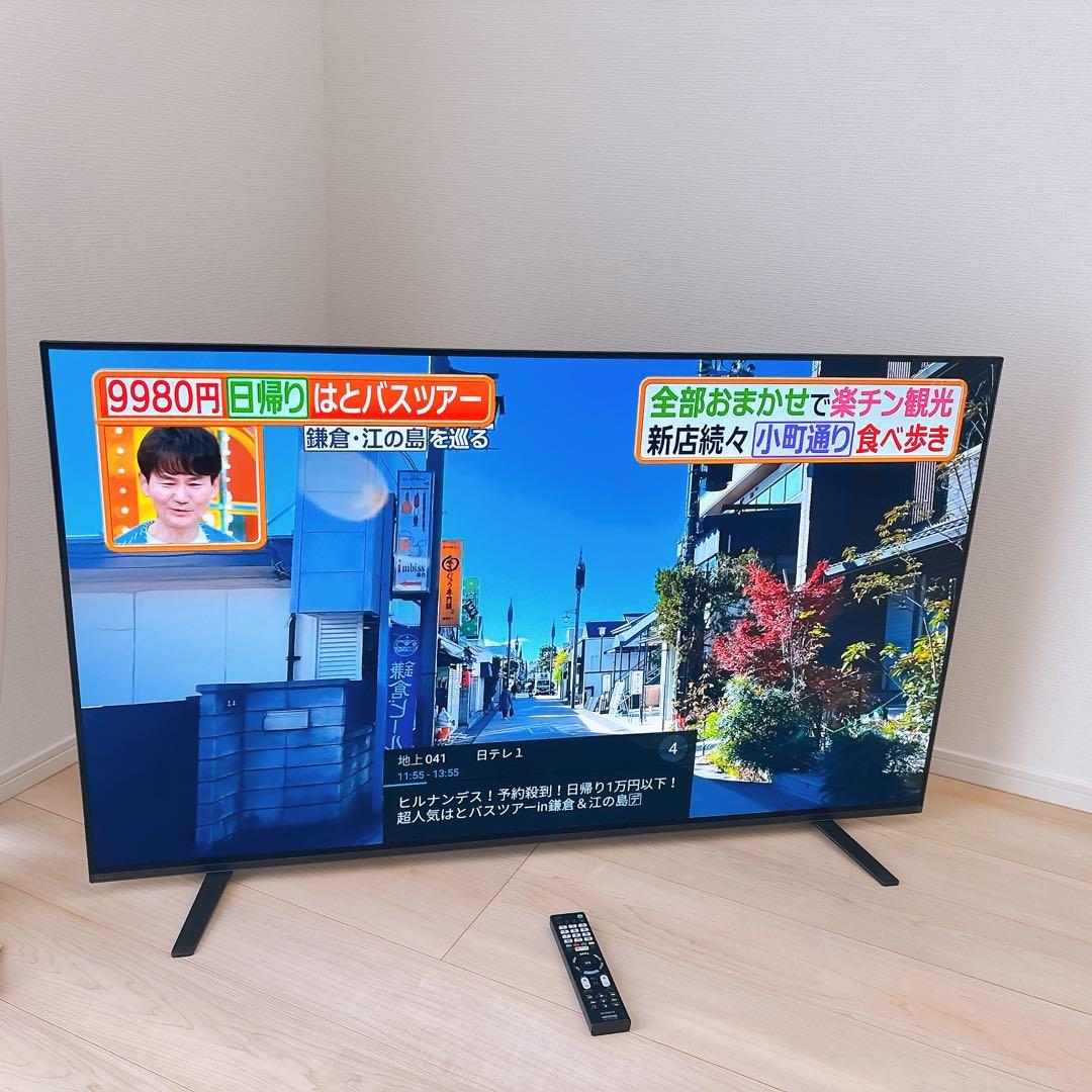 ☆初期化済☆4K有機ELテレビ SONY55V型2020年製 AndroidTV