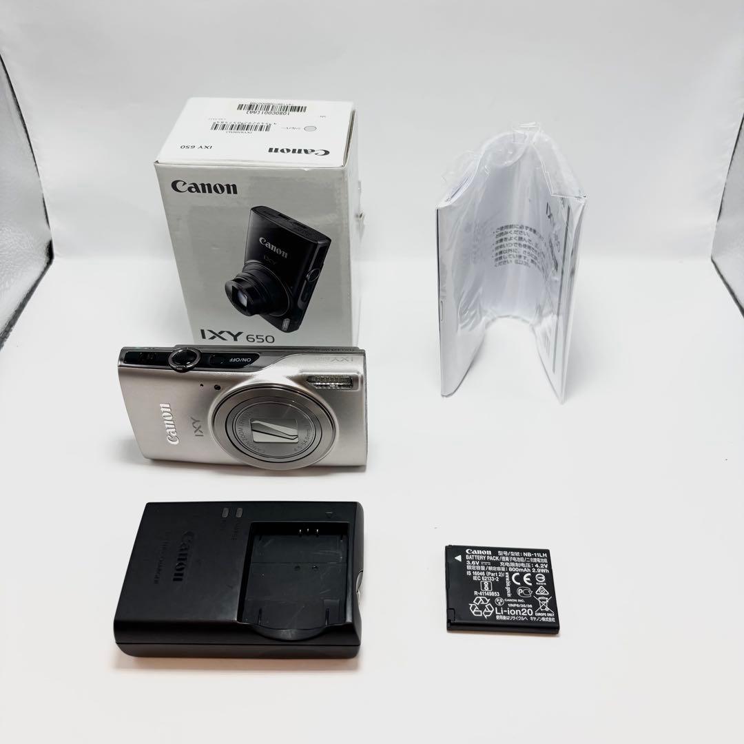 週末限定値下げ】【極美品】Canon IXY 650 シルバー Wi-Fi対応 - メルカリ