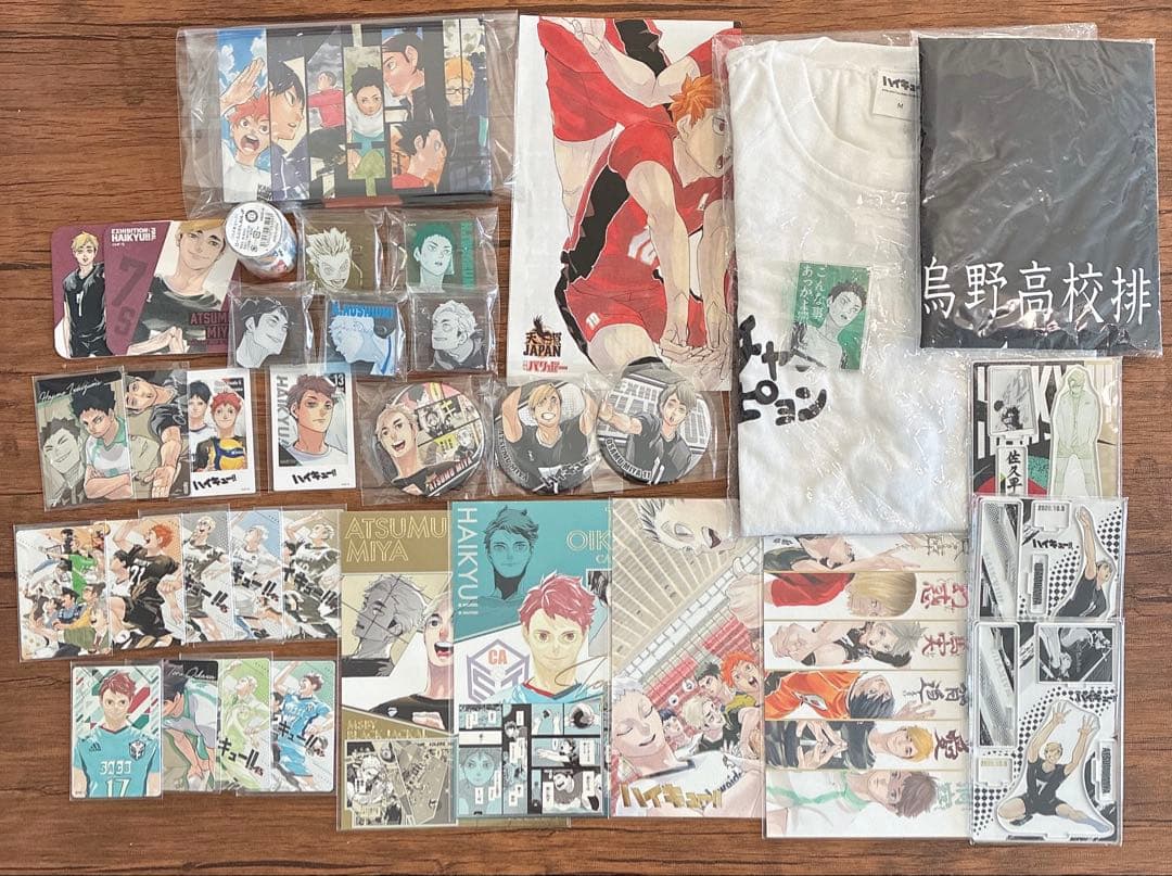 ハイキュー　まとめ　ハイキュー展　原作　缶バッジ　クランチ ハイキュー!!展 グッズ情報】 コレクション缶バッジ 第7弾（全17種