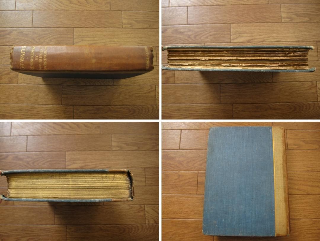 G.F. Watts: Reminiscences　1905年　ビンテージ本