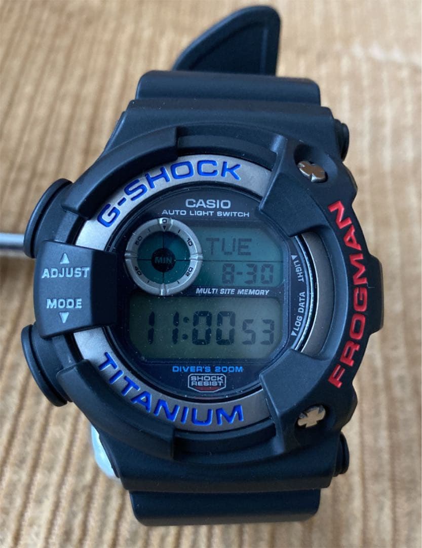 希少】G-SHOCK DW-9900 3代目 フロッグマン FROGMAN - メルカリ