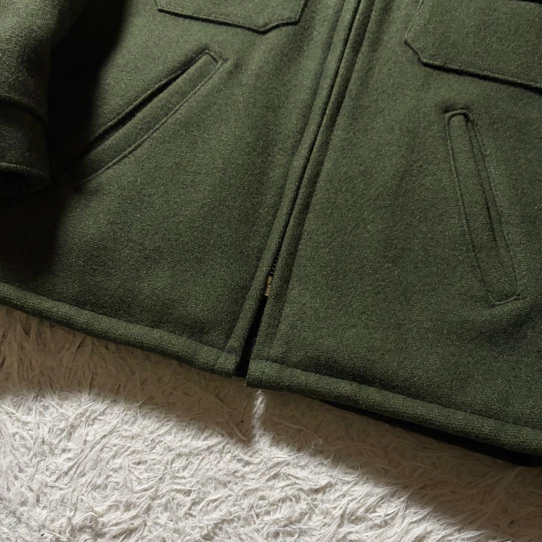 米国製】schott ウールコート グリーン 刺繍 ロゴ 720J 40 - メルカリ