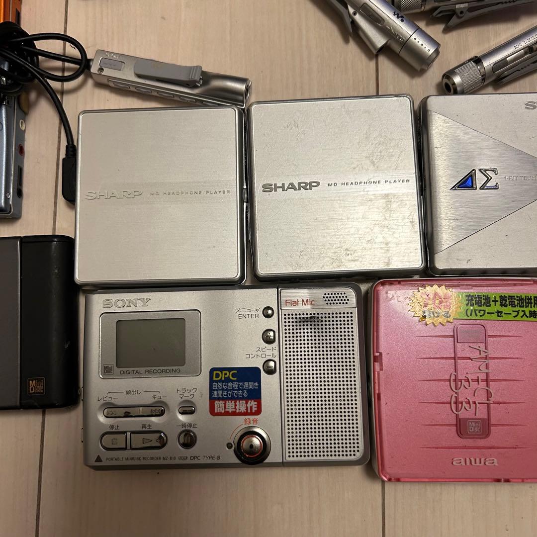 SONY MD WALKMAN等 MDプレイヤー まとめ売り - メルカリ