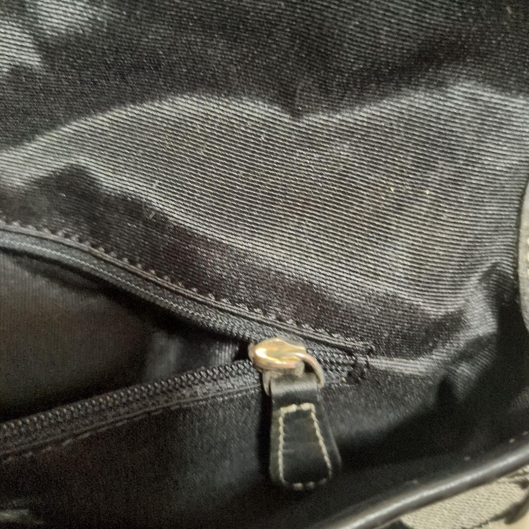 COACH シグネチャー クリップデミ ミニハンドバッグ ブラック コーチ