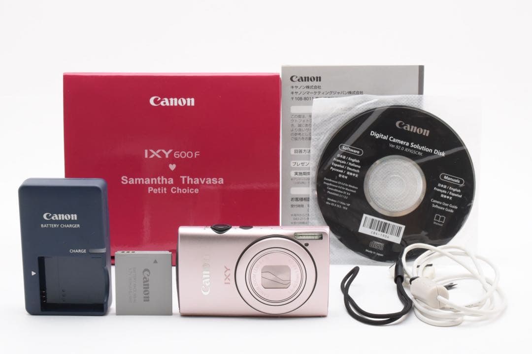 Canon IXY 600F Samantha Thavasa シャンパンピンク