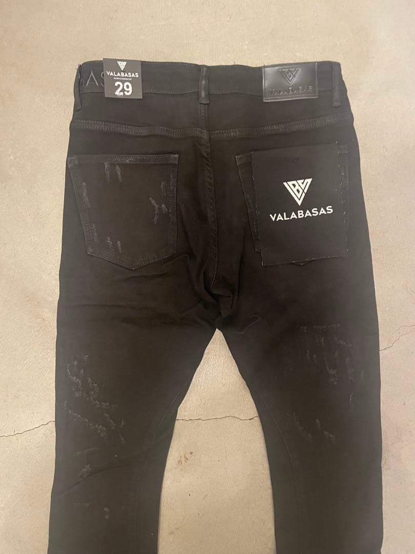 VALABASAS バラバサス ブラック フレアデニム 29 新品未使用 - メルカリ