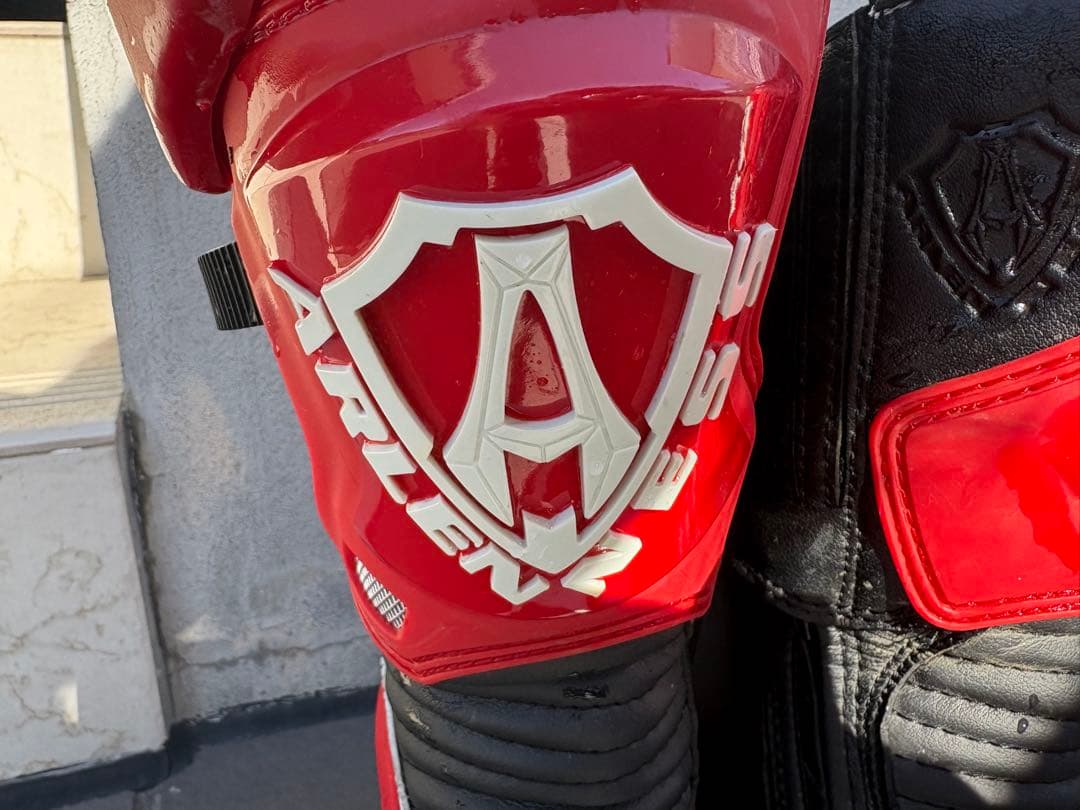 アレンネス レーシングブーツ パンチング サイズ41 25.5cm