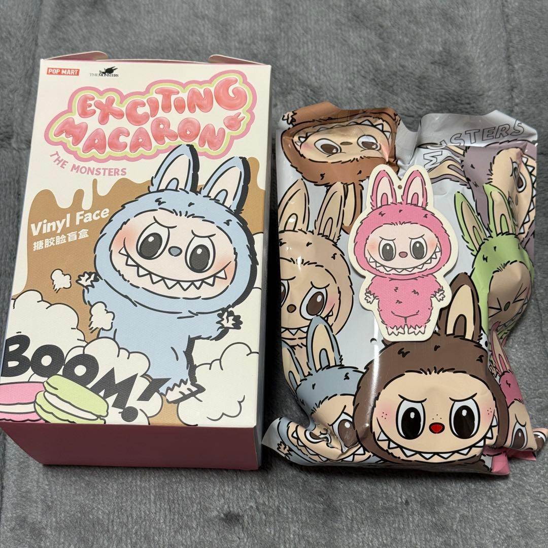 ポップマート ラブブ エキサイティングマカロン ぬいぐるみ シリーズ