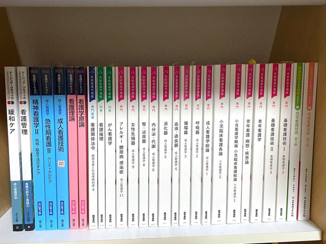 看護教科書 ※1冊300円〜700円(医学書院、看護学テキストNiCE) - メルカリ