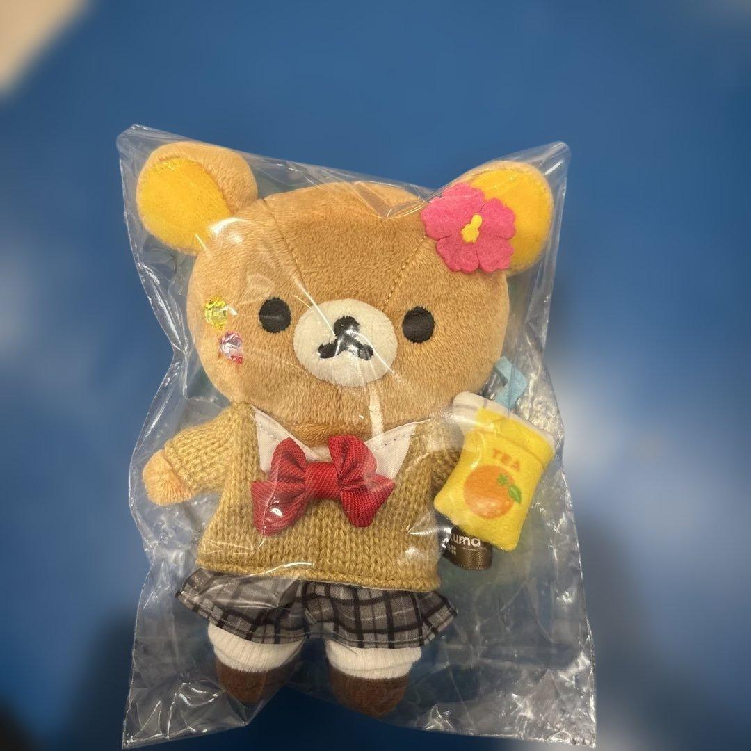 新品 リラックマストア限定 ぶらさげぬいぐるみ JK 制服 ギャル - メルカリ