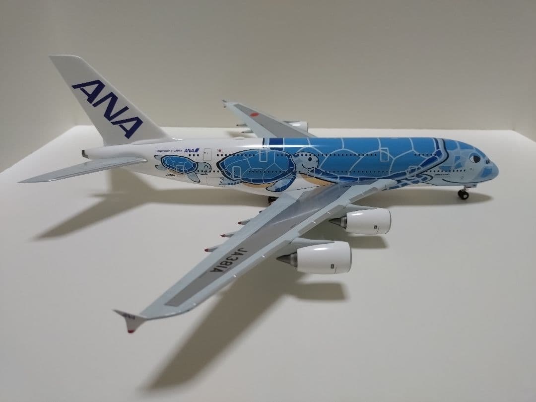 ANA全日空 A380 フライングホヌ1号機 JA381A 1/200 - メルカリ