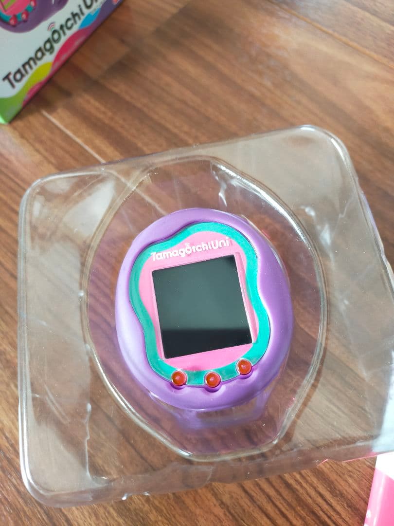 Tamagotchi Uni パープル たまごっちユニ ガイドブック付き動作確認