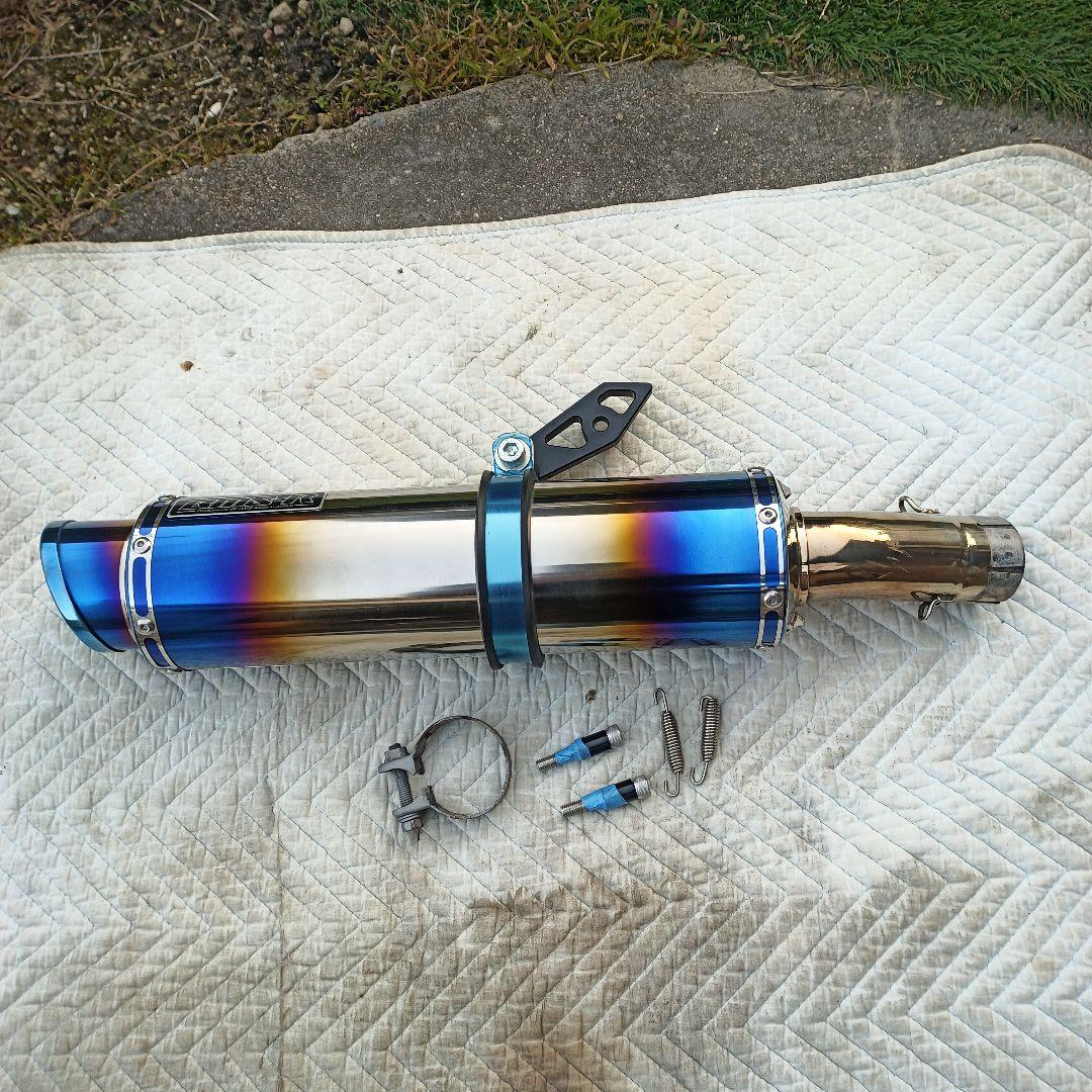 BEAMS　スリップオンサイレンサー 中古美品　Ninja400 R-EVO2 ステンレス スリップオン：Ninja400 / Z400：2018〜：政府認証