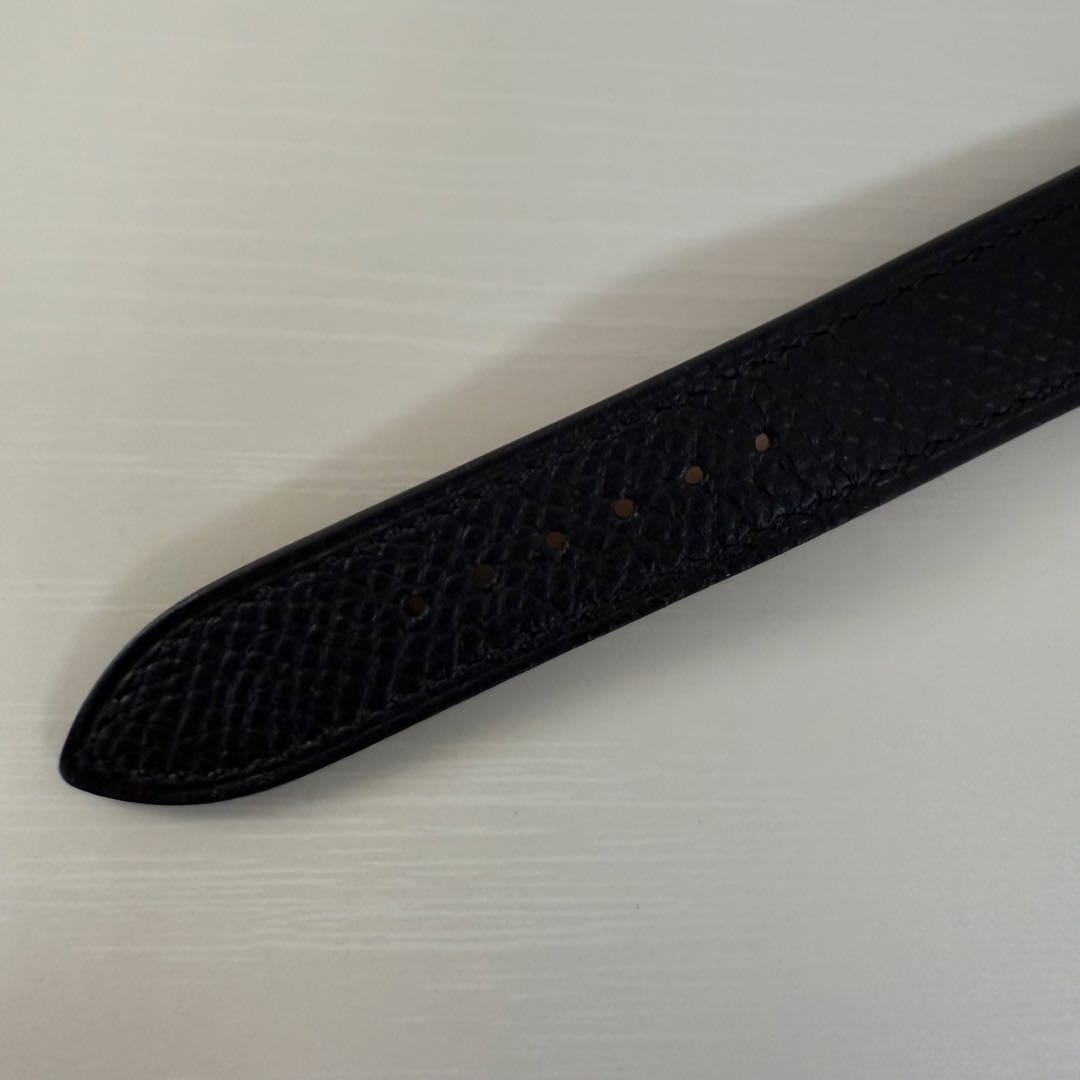 HERMES エルメス 腕時計《Hウォッチ》 ミニ HH1.210 ブラック