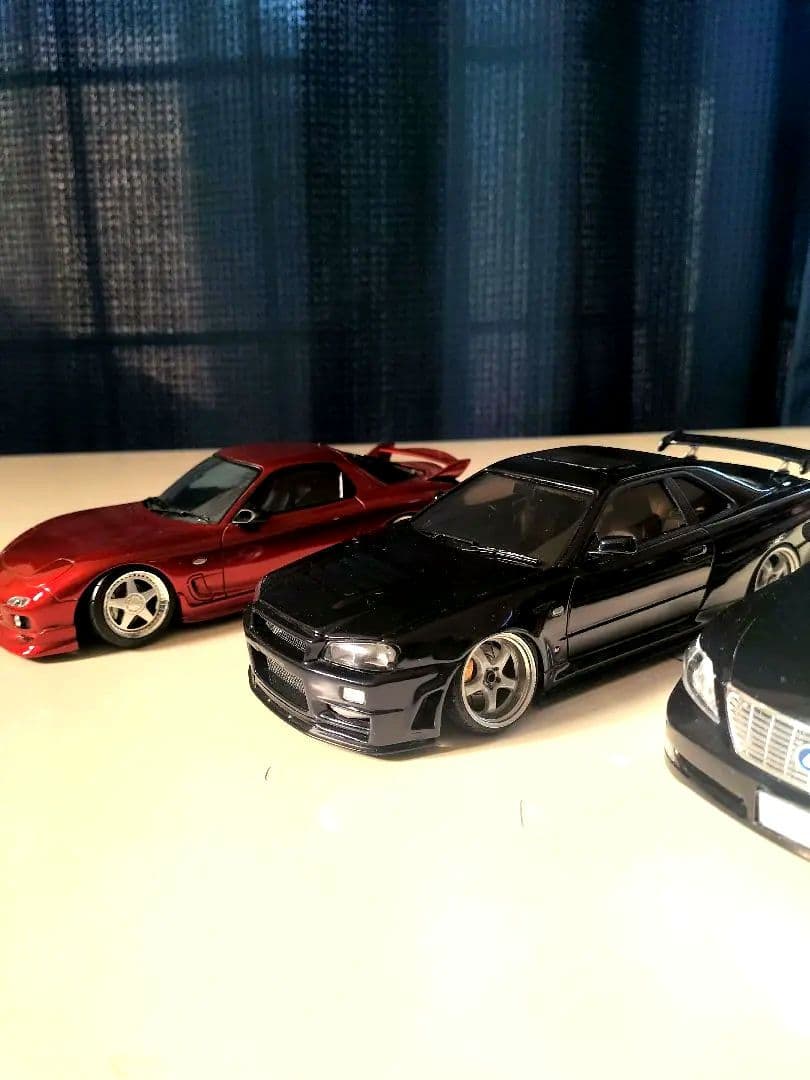 最終値下げ アオシマ GT-R ER34 R仕様 BP9 1/24 - メルカリ