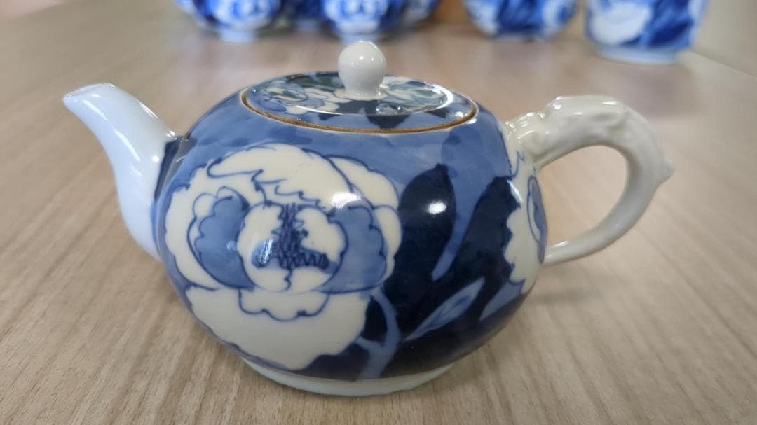 伊万里焼 骨董 急須 湯冷まし アンティーク茶器セット