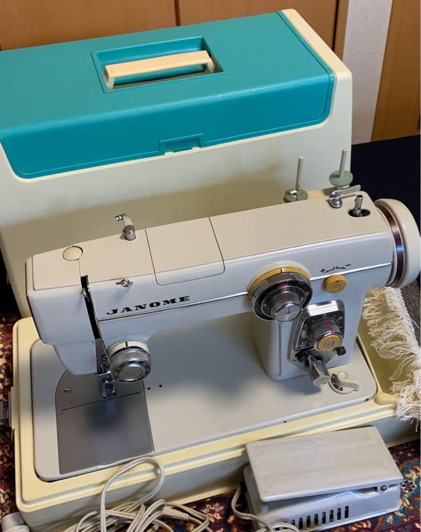 昭和レトロ ジャノメ ダイヤルスーパー70 680型 ミシン - メルカリ