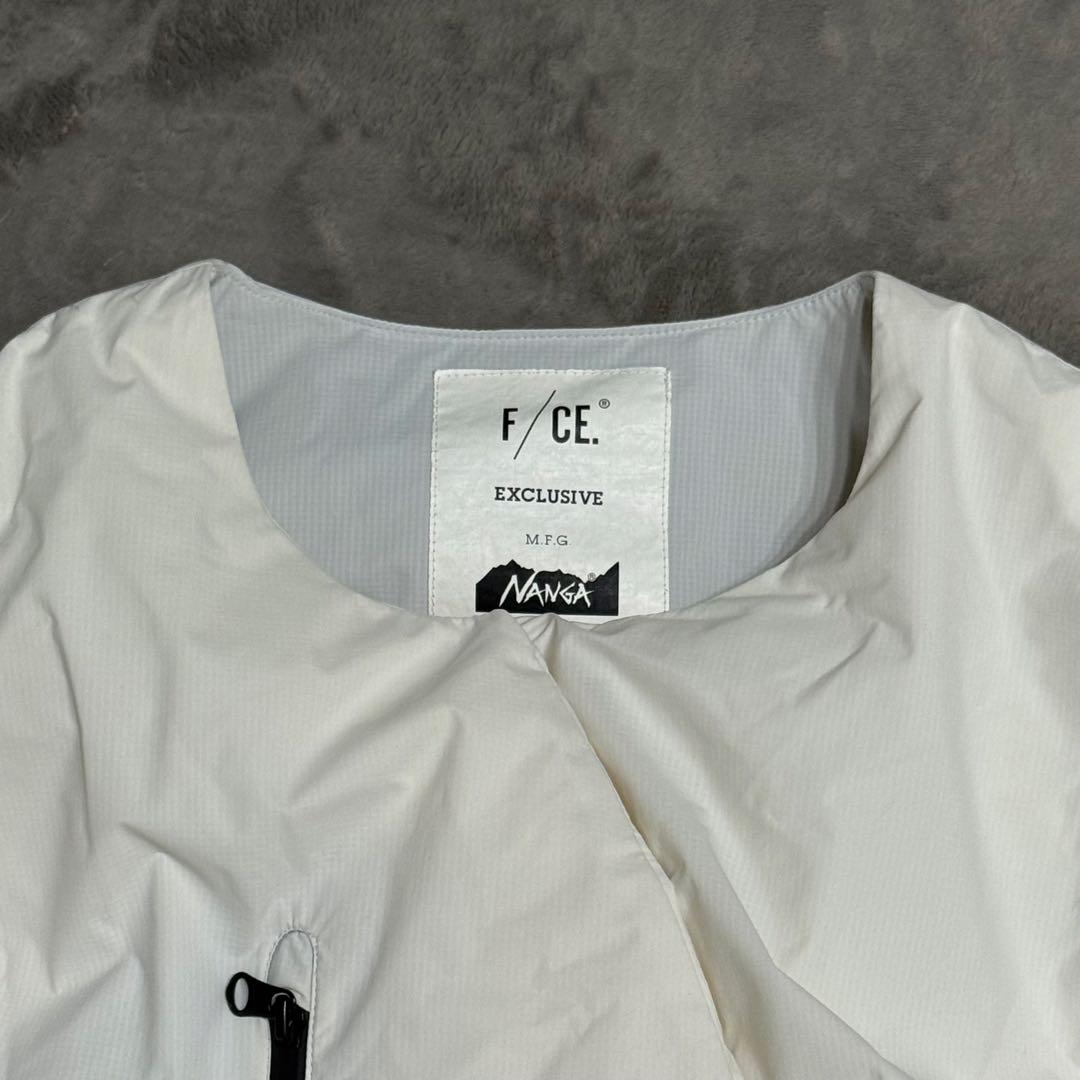 F/CE Nanga エフライト ダウンコート ユニセックス 白 カラーレス