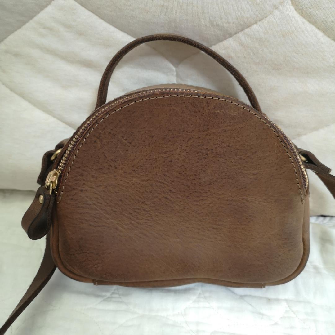 希少】Organ(HERZ) ラウンド2wayショルダー カバン レザー 本革 - メルカリ