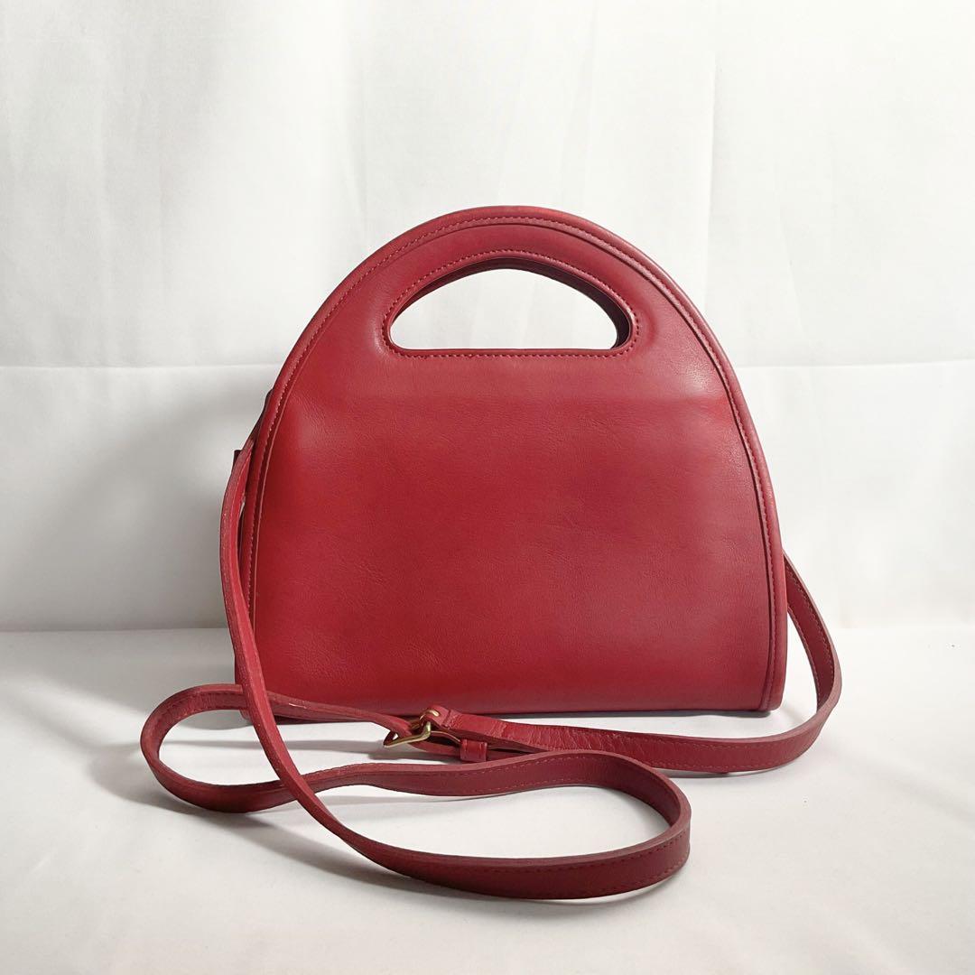 美品】OLD COACH USA製 9942 2way ハーフムーンバッグ - メルカリ