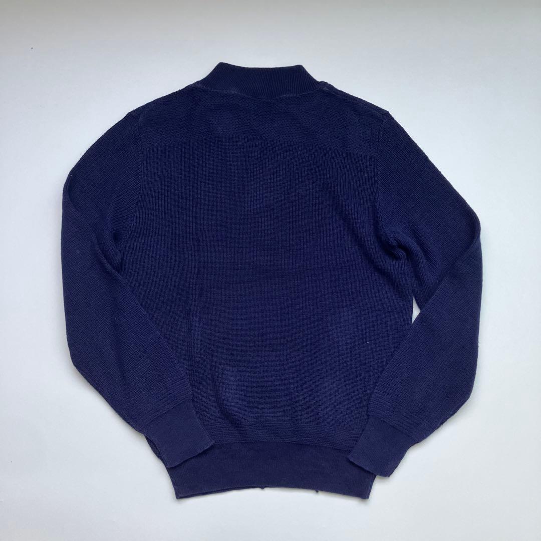 1990's ランズエンド ヘンリーネック コットンニット - メルカリ