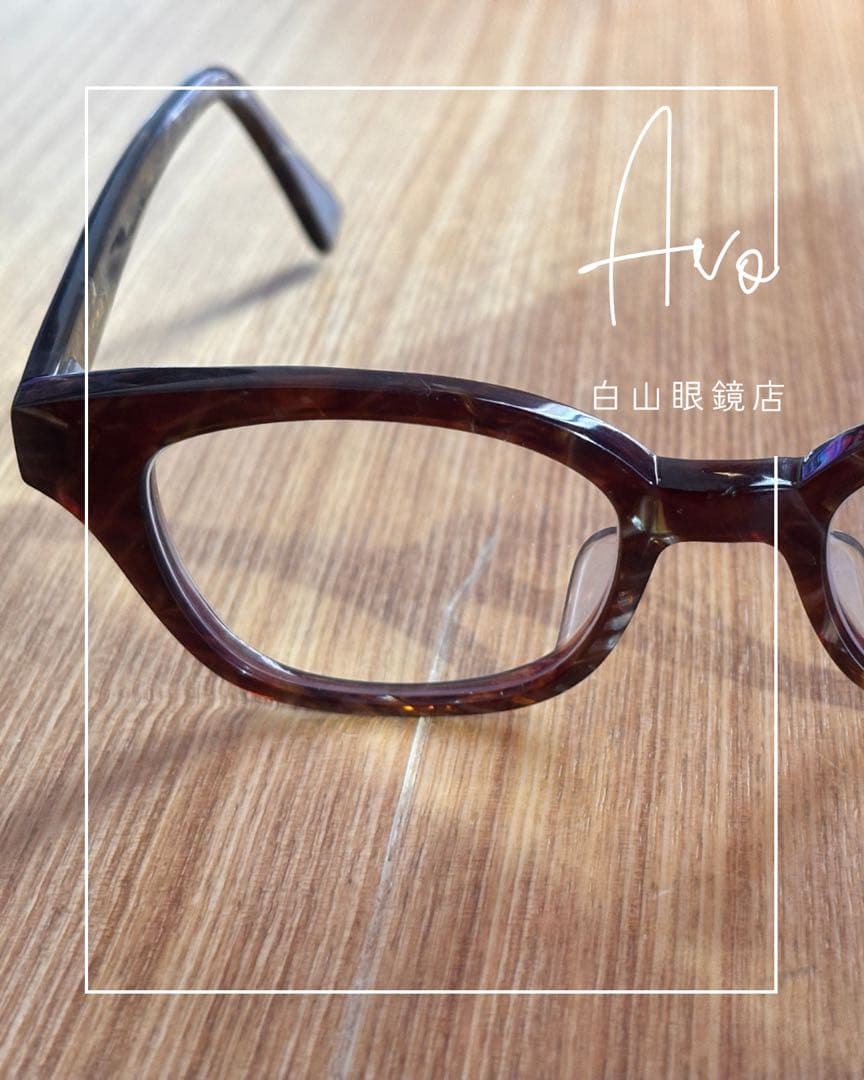 白山眼鏡店】SMALL SCOTT 鈴木京香 度入りクリアメガネ 未解決の女