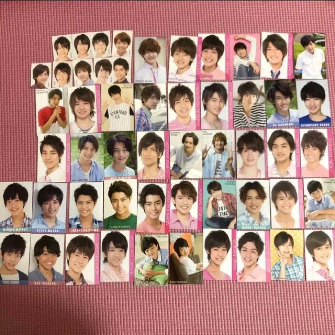 無所Jr.+辞めジュ Myojo ジャニーズJr. データカード - メルカリ