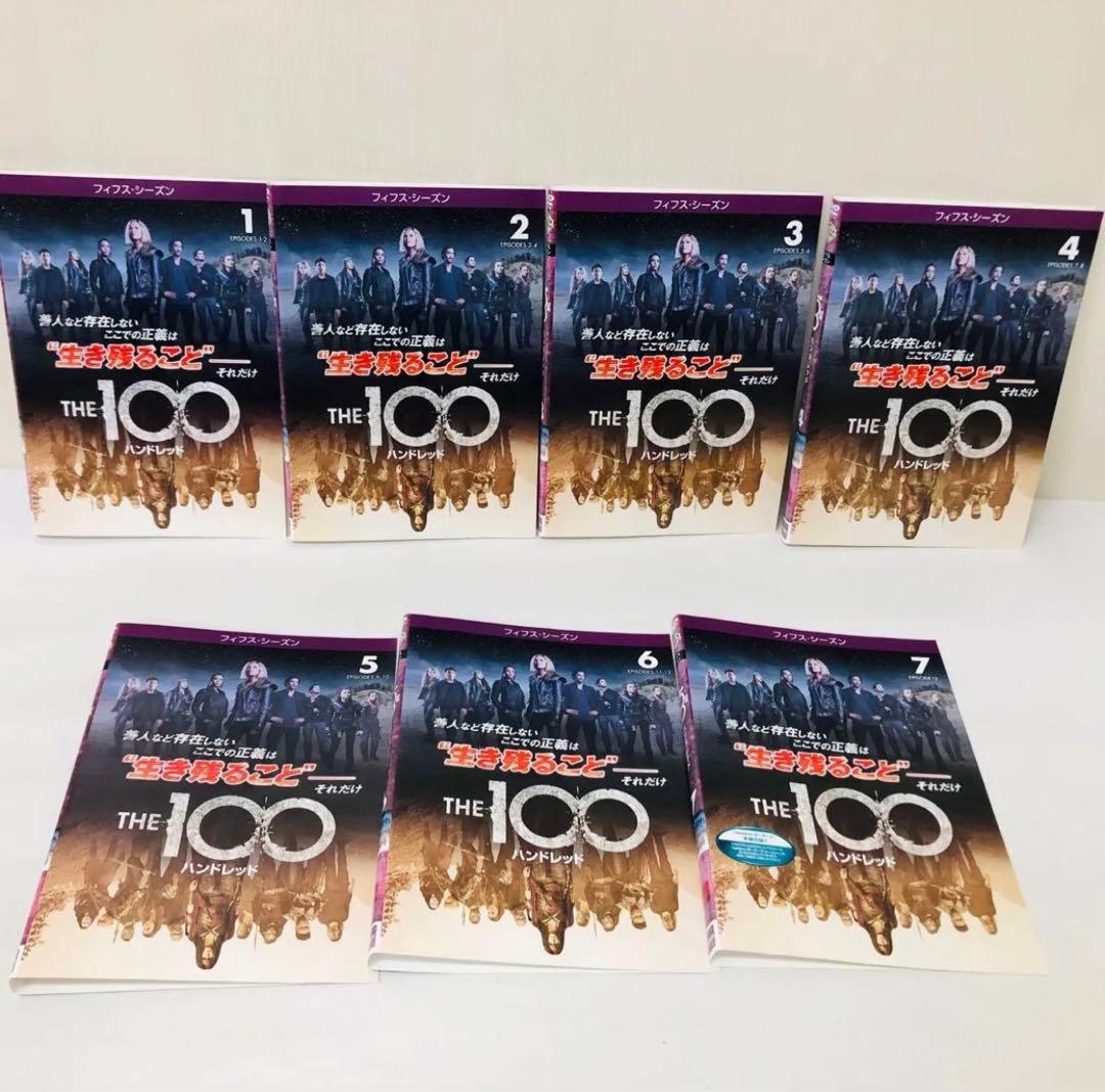 THE 100/ハンドレッド 1期～7期ファイナル　全52枚　DVD全巻セット