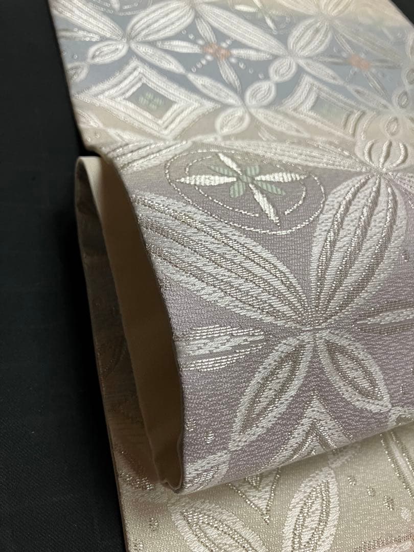 お仕立て上がり名古屋帯 新品未使用品 正絹 西陣織 No.345 - メルカリ