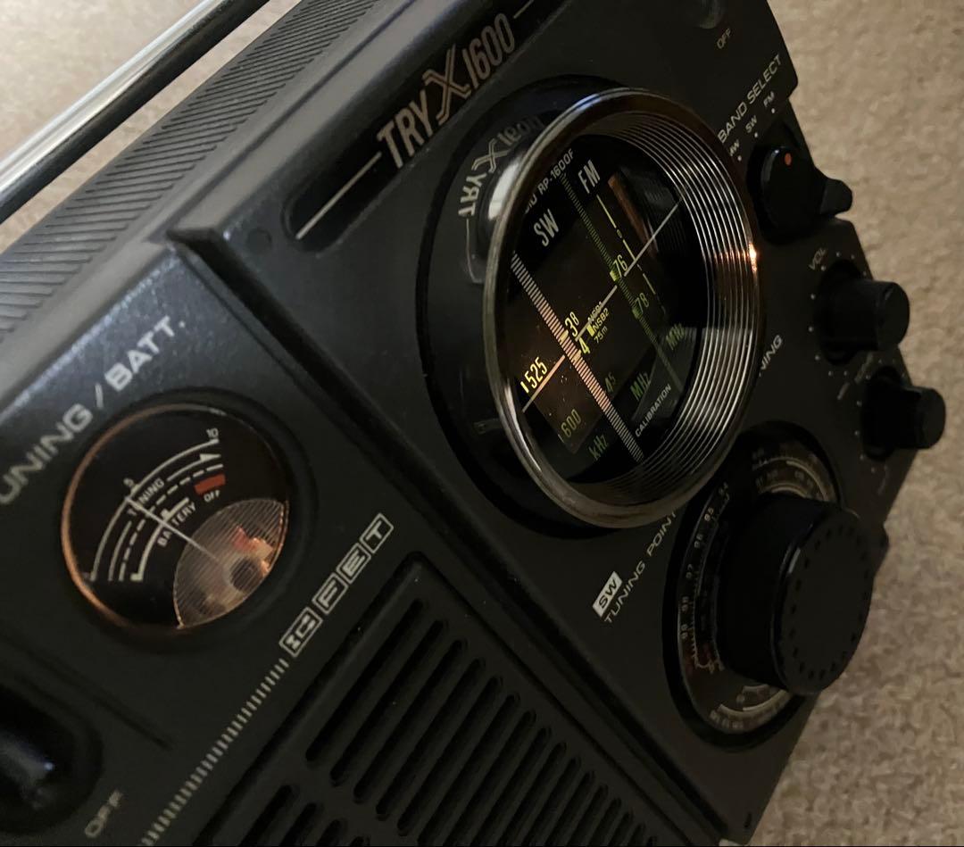 難あり】東芝ラジオ RP-1600F 昭和レトロ 希少TRY X - メルカリ